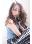 【Emuest心斎橋】くせ毛風ゆるふわロング×くびれカール
