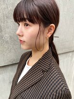 アニー(ANY)&nbsp;ポニーテールアレンジ（KENJI)