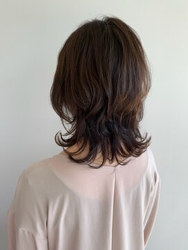 コアフィールみま 鴨島店 ウルフ×パーマ