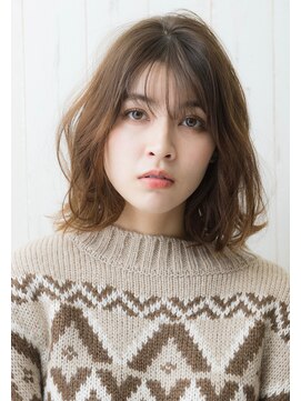 オレンジクラッカー(Orange Cracker) 【オレンジクラッカー】パーマで作る今っぽミディ♪