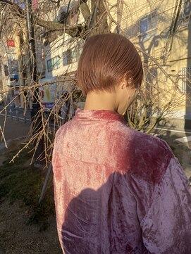 イノセンス 西宮北口店(innocence) マッシュショート×クリーミーベージュ