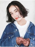  【La fith】切りっぱなしふんわりボブ