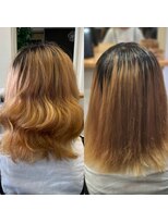 ヘアーメイク ドット(HairMakeDOT)&nbsp;ブリーチ縮毛矯正