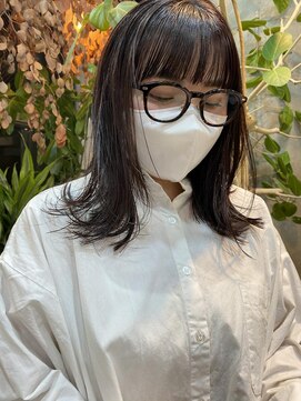 イリー 代官山(ILY) ミディアム/バイオレットブラウン/髪質改善/30代・40代・50代