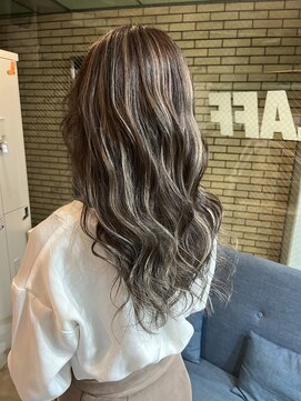 ラフ(LAFF) #黒髪#ボブルフ#ネビージュ#小顔#ワンレン