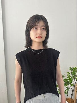 ディッシィ 立川(D'ICI) 切りっぱなしボブ