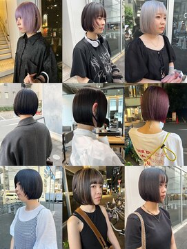 カフ(CAF) CAF松本/ボブ/ミニボブ/大阪ボブ/心斎橋美容室/大阪美容室