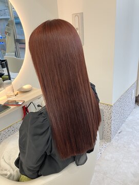 イェッカ パビル(YECCA pabil) ブリーチなし＊ピンクオレンジ