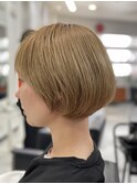 コンパクトショートボブ