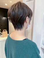 キャアリー(Caary)&nbsp;福山人気くびれショートスタイルワンカールパーマ簡単小顔春大人