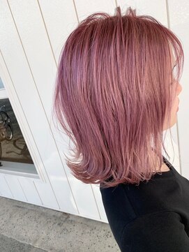 ヘアーサロン リアン 鴻巣店(hair salon Rien) ピンク/ダブルカラー