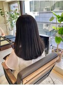 丸みロング/黒髪ロング