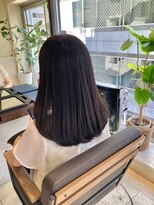 ヘアリゾート粋 ティガ 池袋店(tiga)&nbsp;丸みロング/黒髪ロング