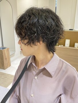 クーナバイトマト 横浜(Cuna by TOMTO) 【RYOSUKE】ショートパーマ_ウルフ風パーマ
