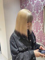 髪屋 紬 【Chu】ハイトーン/エンドカラー抜きっぱなし/ブロンド/韓国