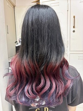 エターナルバイマティーナ(Eternal by MATINA) 【赤×紫/インナーグラデーション/ディズニー/推しカラー】