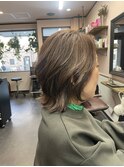 白髪ぼかしハイライト 葛西髪質改善｜葛西縮毛矯正