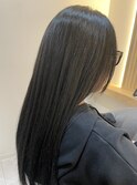 アッシュブラウン透け感イルミナカラーミディアム