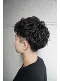 メンズパーマ フェード 短髪 理容室  barber ビジネスマン