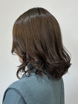 アヤラ オーガニックアンドスパ 東船橋店(AYALA) 【江添茉友】モノトーンベージュ/ウェーブミディアム