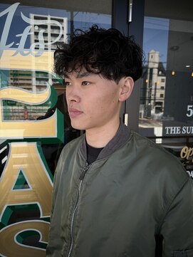 ザスーツブラザーズ(THE SUITS BROTHERS) MEN'SHAIRウルフカルマパーマメンズショートイージーパーマ