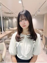 アッシュ 西船橋店(Ash) 暗髪×レイヤースタイル