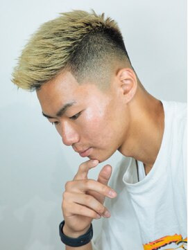 ブロートーキョー(BroTokyo) MEN'Sスキンフェードカットスタイルメンズバーバーカット