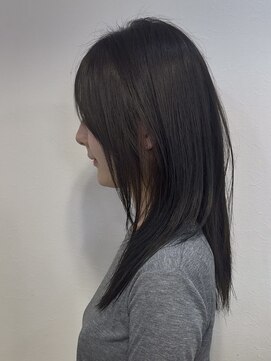 カミケン 黒岩店 kamiken・ ダークグレージュカラー×レイヤー【カミケン黒岩店/福島】