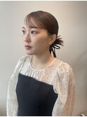 カチモリヘア/お呼ばれアレンジ/結婚式ヘア/タイトアレンジ