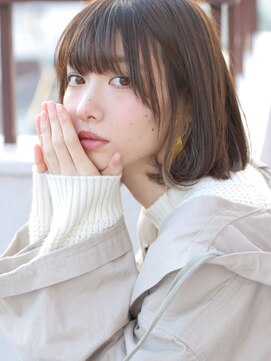 ヘアリゾート ラグーン(hair+resort lagoon) ☆コンテスト入賞☆ぱっつん大人ミニマムボブ