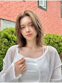 海外風×軽やかミディアム