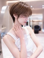 イルハバナ 渋谷(ill HAVANA) ショートヘア 小顔 オリーブグレー 大人可愛い 20代30代