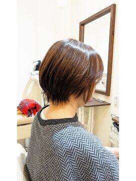 40代50代◎冬の髪質改善カラー×白髪ぼかし