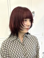 ノートエートル 西金沢(Nought etre)&nbsp;レイヤースタイル/ハイトーンカラー/裾カラー