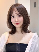 コート 表参道(Cote)&nbsp;美髪大人ボブ内巻きひし形ボブまとまるボブ艶グレージュココア