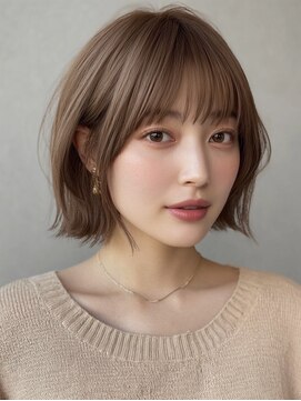 リル 東川口店(Lilou) 切りっぱなしボブ