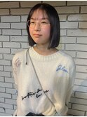 切りっぱなしボブ［札幌/円山］