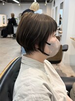 トト 船橋店(toto.)&nbsp;アンブレラカラー前髪顔周りカットピンクベージュイメチェン船橋