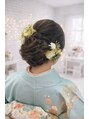 ベリー(Berry) ウィッグ使用のヘアセットです♪時短で髪の毛も傷めずオススメ♪