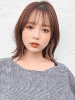 リヤン 表参道(lyann) ピンクベージュうるツヤデジタルパーマこなれヘアワンカール