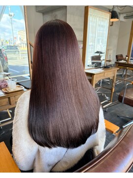 セットアップ 倉敷中庄店(SET-UP) 似合わせカット／透けるブラウン