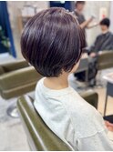 大人ショートボブ