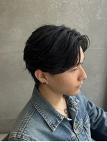Men's salon Bursh by FORTE 静岡/草薙店【6/21　NEW OPEN（予定）】&nbsp;フェザーパーマ　ニュアンスパーマ　センターパート　静岡　草薙