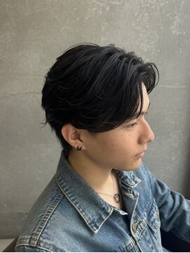 ブラッシュ バイ フォルテ 静岡 草薙店(Brush by FORTE) フェザーパーマ　ニュアンスパーマ　センターパート　静岡　草薙