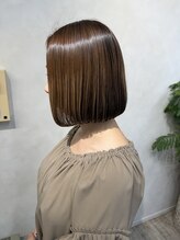 ニコ ヘアデザイン(nico hair design) ブラウン×ボブ