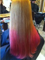 アンジュ 南海なんば駅前店(ange treatment & head spa) プラチナブロンドベイビーピンク【ange treatment & head spa】