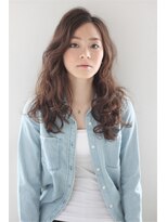 モッズヘア 福山店(mod's hair)&nbsp;しっかりウェーブロングスタイル【30代/40代/50代】
