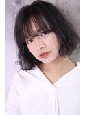 Hエイチ原宿＊『フレンチボブ』シースルーバング【小島遥香】