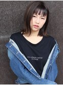 ワンレングスボブ