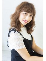 ウェーブ＿ベージュ＿無造作カール【池袋】45
